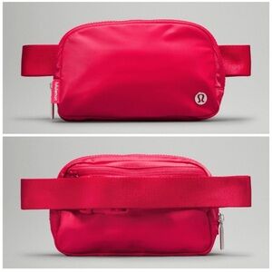 Lululemon Athletica pink Belt Bag